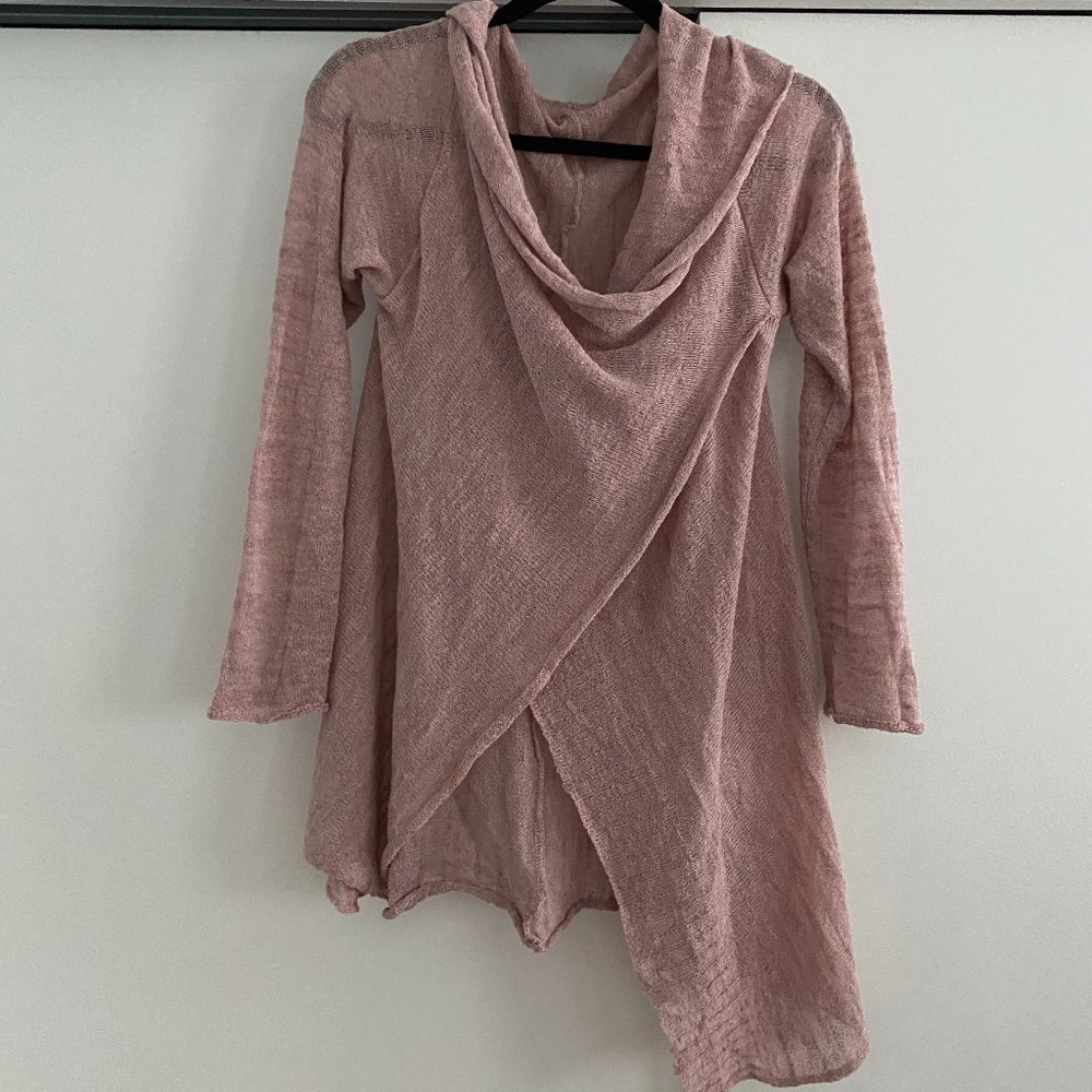LOOSE KNIT BOHO TOP MADE IN ITALY SIZE SMALL USED